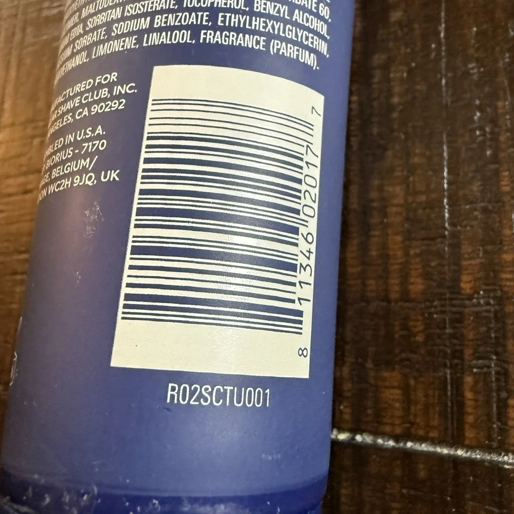 Lot 4 DSC Dollar Shave Club Post Shave Cream Hydration, Sensitive Skin 3.4 fl oz